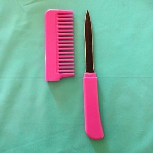Comb Knife Pink
